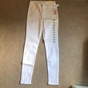 NWT White Rockstar Jeans